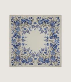 Scarves|Purdey Floral Scarf in Taupe