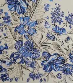 Scarves|Purdey Floral Scarf in Taupe