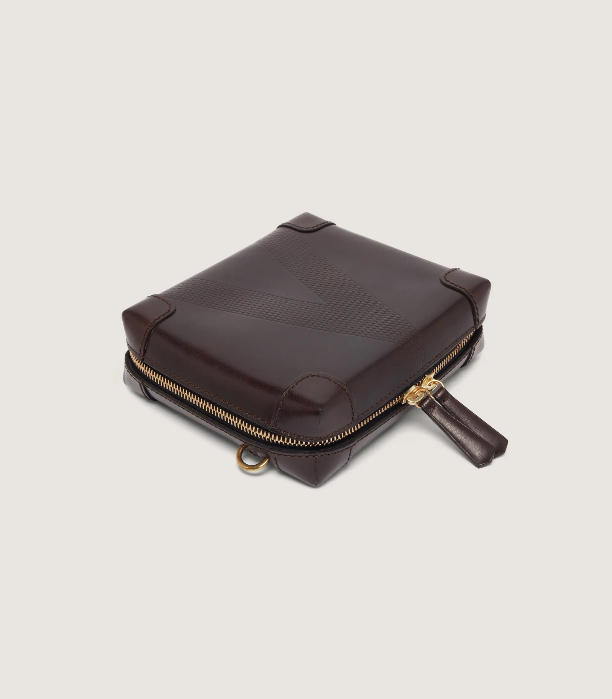 Homeware|Purdey X White Spot Walnut Pipe with Leather Case