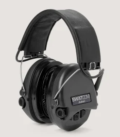 Ear & Eye Protection|Purdey Swatcom Tactical Headset In Black