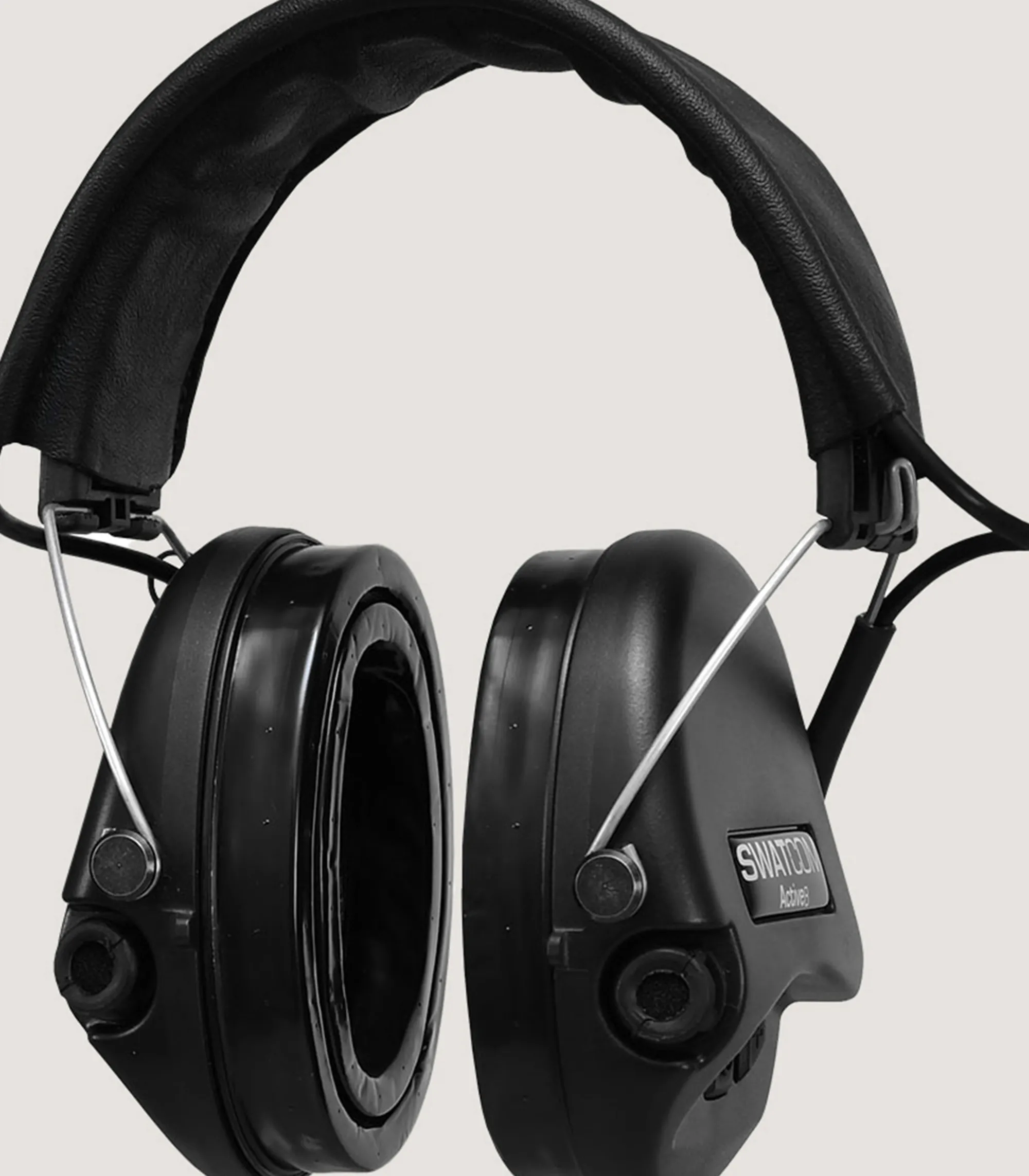 Ear & Eye Protection|Purdey Swatcom Tactical Headset In Black