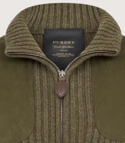 Knitwear|Knitwear|Purdey Unisex Full Zip Commando Gilet