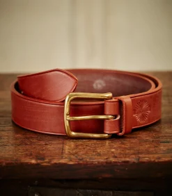 Cufflinks & Belts|Purdey Unlined Bridle Leather Belt In London Tan