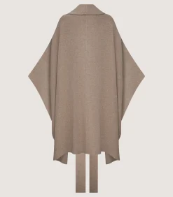 Capes & Ponchos|Purdey Women's Carrington Cape in Stone