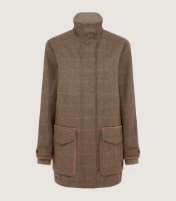 Field Coats|Purdey Women's Cashmere Tweed Raglan Field Coat In Brecbowie