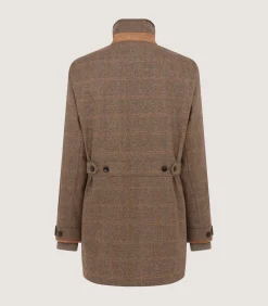 Field Coats|Purdey Women's Cashmere Tweed Raglan Field Coat In Brecbowie