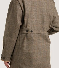 Field Coats|Purdey Women's Cashmere Tweed Raglan Field Coat In Brecbowie