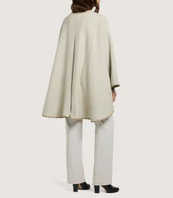 Capes & Ponchos|Purdey Women's Connaught Cape in Stone