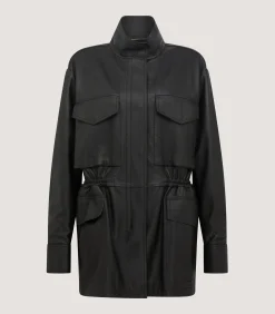 Fleece & Jackets|Outerwear|Purdey Women's Deerskin Field Jacket