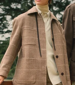 Outerwear|Purdey Women's Estate Coat In Elk