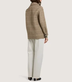 Outerwear|Purdey Women's Estate Coat In Elk