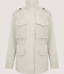 Fleece & Jackets|Purdey Women's Field Jacket In Oatmeal