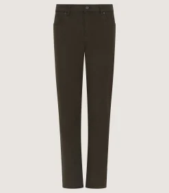 Trousers & Breeks|Purdey Women's Five Pocket Trouser in Loden