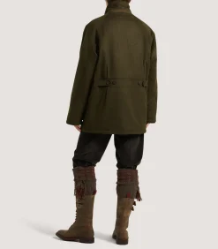 Field Coats|Purdey Women's Loden Raglan Field Coat in Loden