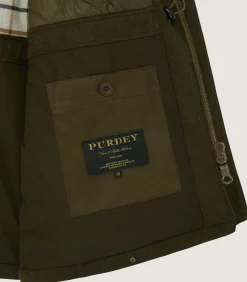 Field Coats|Purdey Women's Loden Raglan Field Coat in Loden