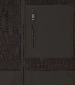 Fleece & Jackets|Outerwear|Purdey Women's Merino Tech Jersey Jacket in Bark