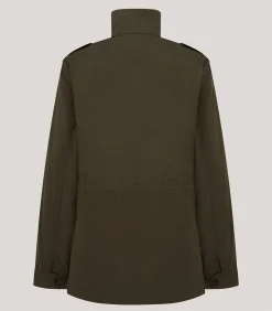 Fleece & Jackets|Purdey Women's Olive Field Jacket