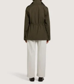 Fleece & Jackets|Purdey Women's Olive Field Jacket