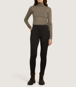 Trousers & Breeks|Purdey Women's Performance Twill Trouser in Chocolate