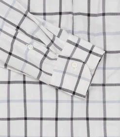 Shirts & Polos|Purdey Women's Summer Sporting Windowpane Shirt In Blue