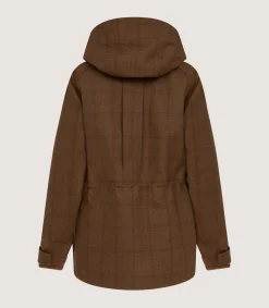 Field Coats|Purdey Women's Technical Tweed Lancashire Field Coat In Lomond