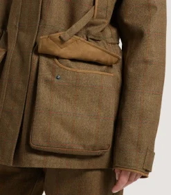 Field Coats|Purdey Women's Technical Tweed Lancashire Field Coat In Lomond