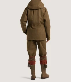 Field Coats|Purdey Women's Technical Tweed Lancashire Field Coat In Lomond