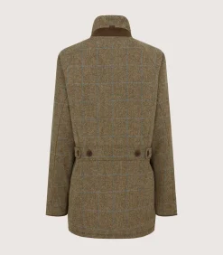 Field Coats|Purdey Women's Tweed Raglan Field Coat In Macaterick