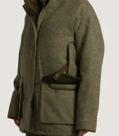 Field Coats|Purdey Women's Tweed Raglan Field Coat In Macaterick