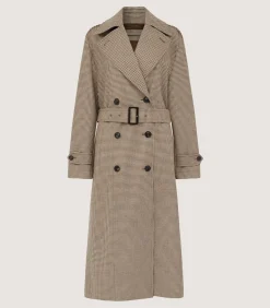 Outerwear|Purdey Women's Walnut Hanover Trench Coat