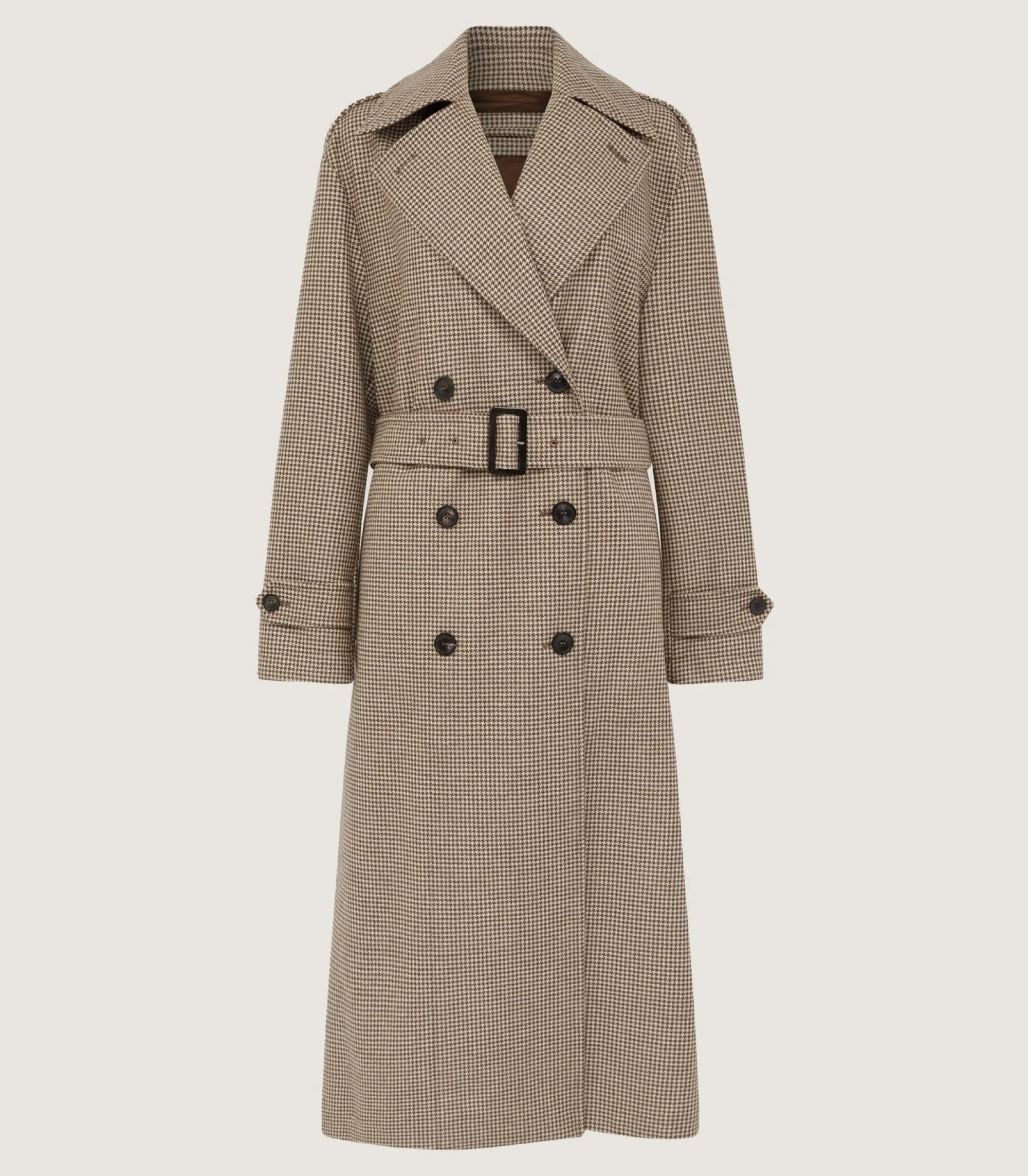 Outerwear|Purdey Women's Walnut Hanover Trench Coat