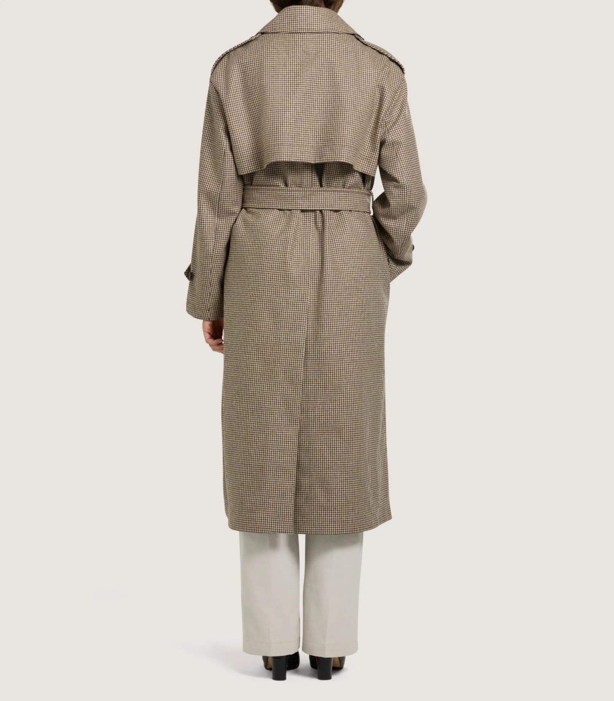 Outerwear|Purdey Women's Walnut Hanover Trench Coat