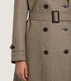 Outerwear|Purdey Women's Walnut Hanover Trench Coat